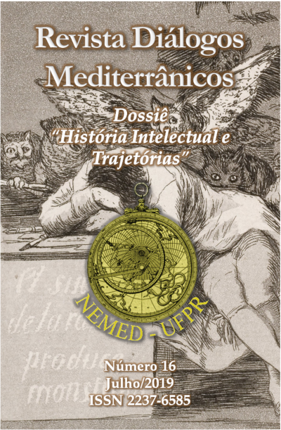 					Visualizar n. 16 (2019): Revista Diálogos Mediterrânicos - Dossiê "História Intelectual e Trajetórias"
				